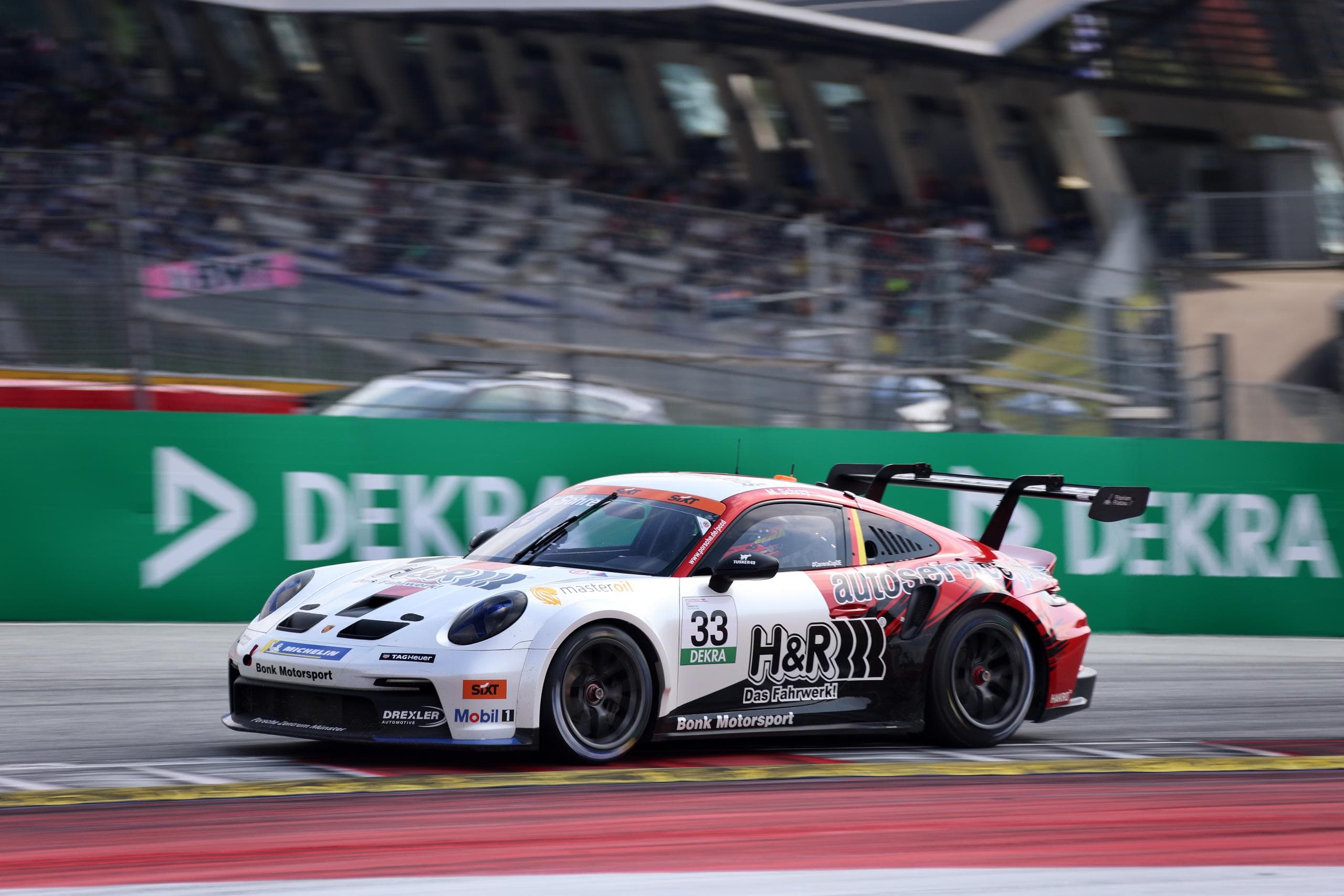 Michael Schrey mit Matchball